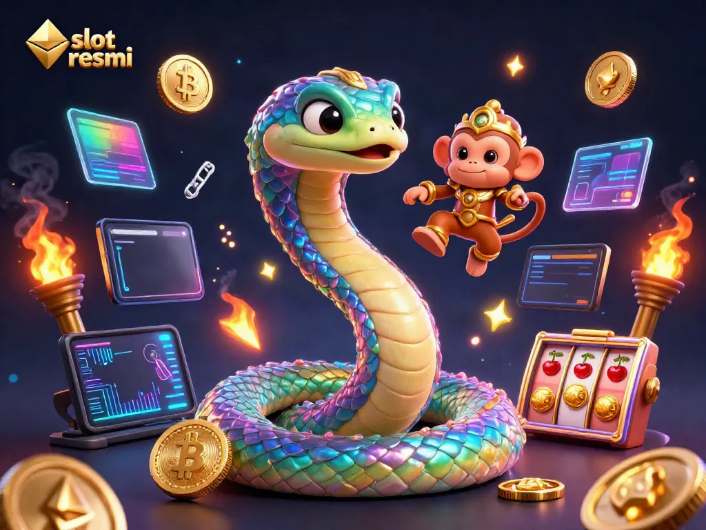 Experience the thrill of slot resmi with vibrant, engaging characters and casino elements.