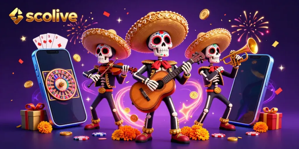Experience thrilling gaming action with Socolive's vibrant mariachi celebration, showcasing casino excitement.