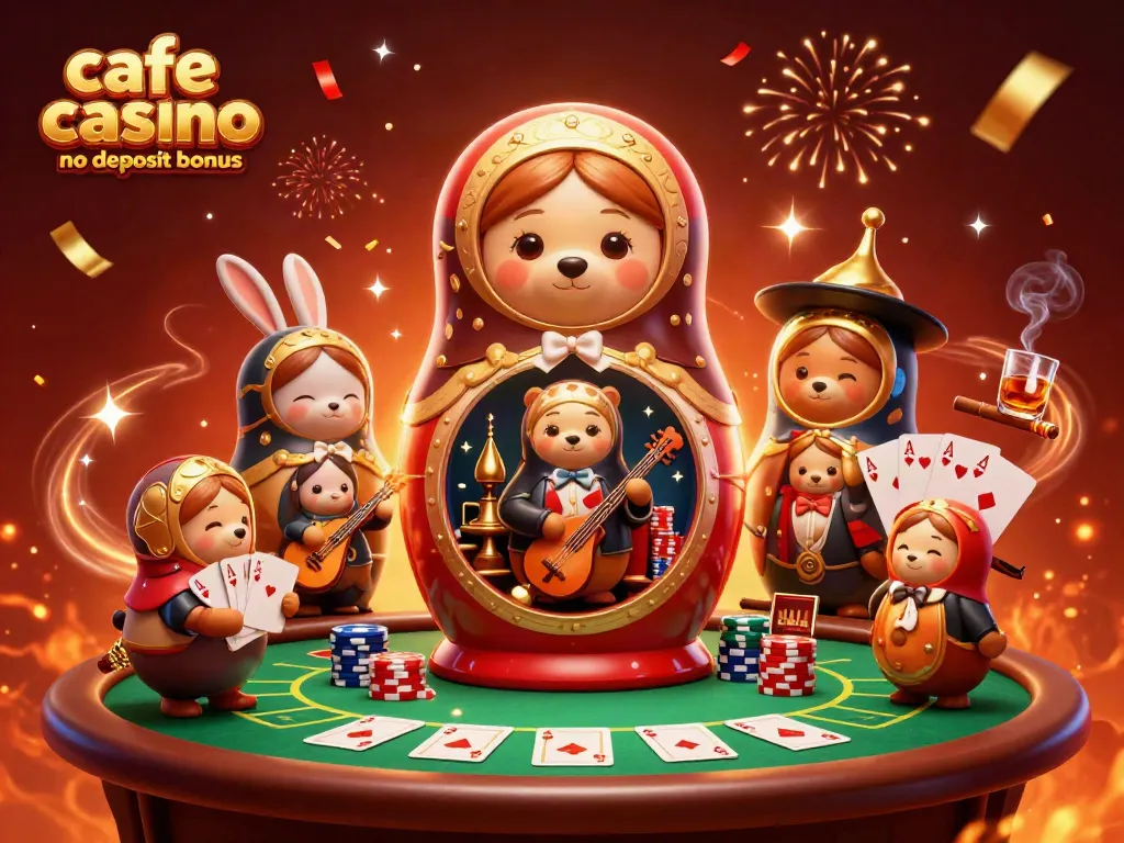 Experience the excitement with cafe casino no deposit bonus and dynamic casino action featuring playful characters.