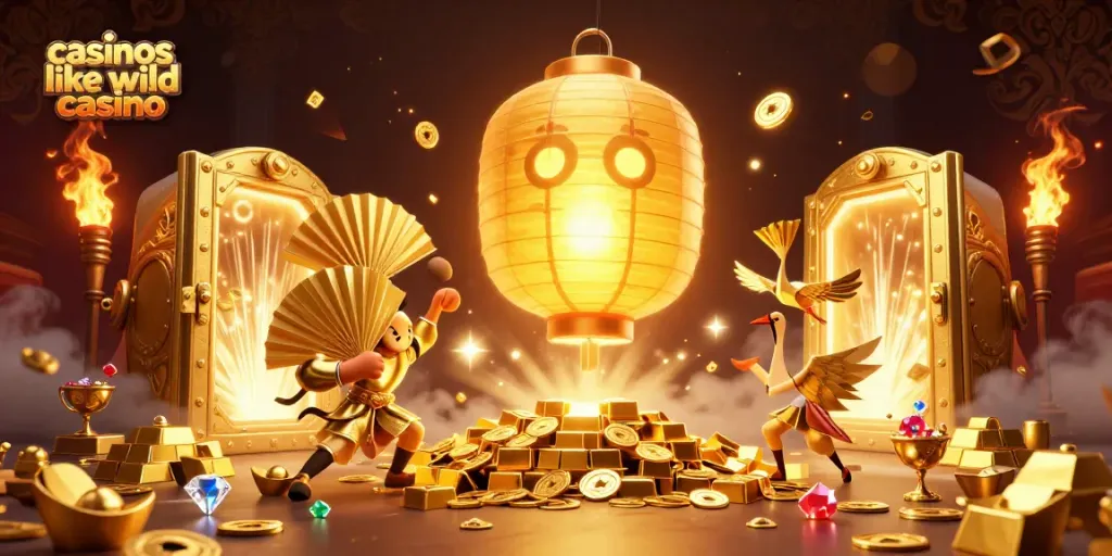 Play thrilling games at casinos like wild casino with enchanting characters and gold treasures.