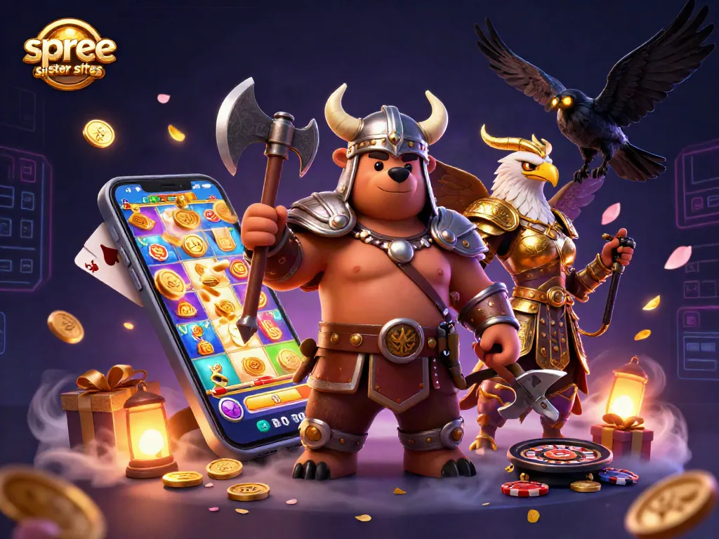 Experience thrilling play at spree casino sister sites featuring vibrant online slots and dynamic game elements.