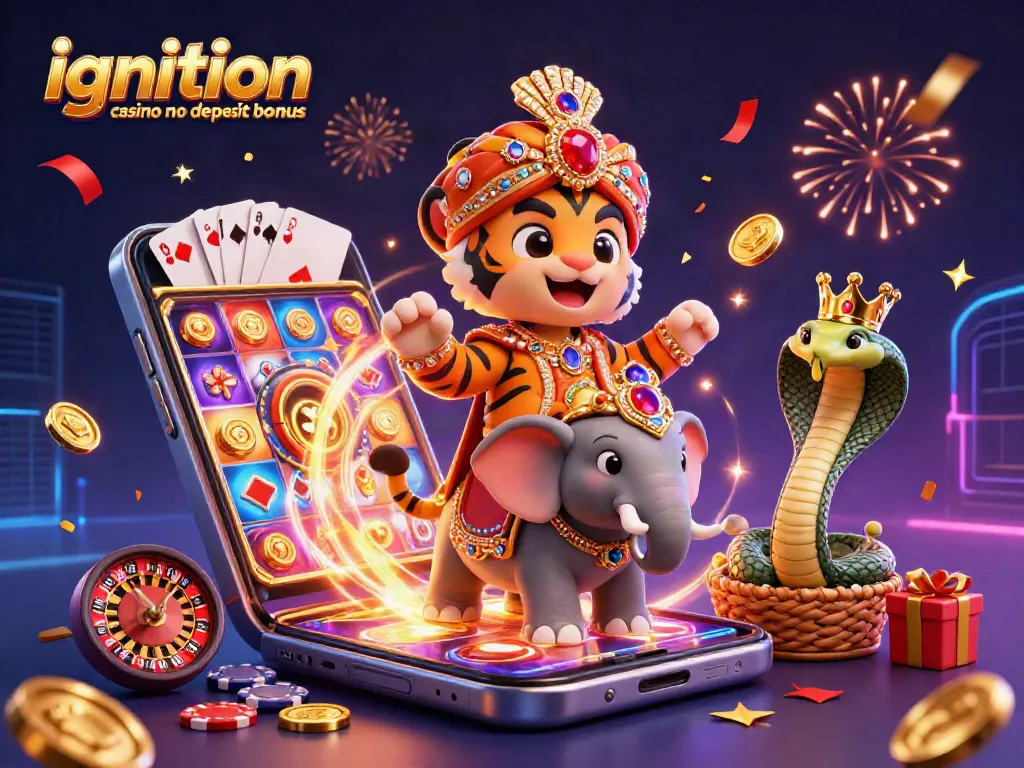Ignition casino no deposit bonus offers thrilling chances to win with exciting slot games and energetic characters.
