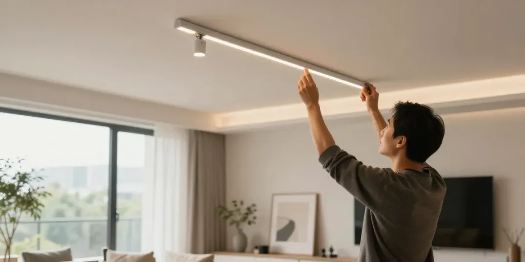 Spoturi și proiectoare LED pe sina magnetică aplicată de la furnizori locali de încredere.