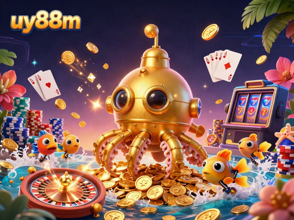 Play exciting games with the uy88m kraken submarine and winning casino elements.