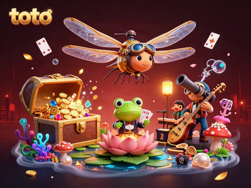Engage in the thrilling world of toto casino with vibrant characters and dynamic game elements