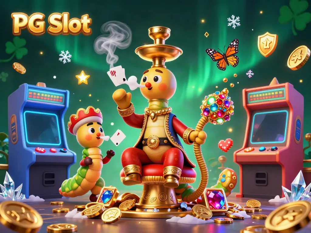 Menangkan PG Slot dengan simbol permainan kasino yang menarik dan detail grafis yang memukau.
