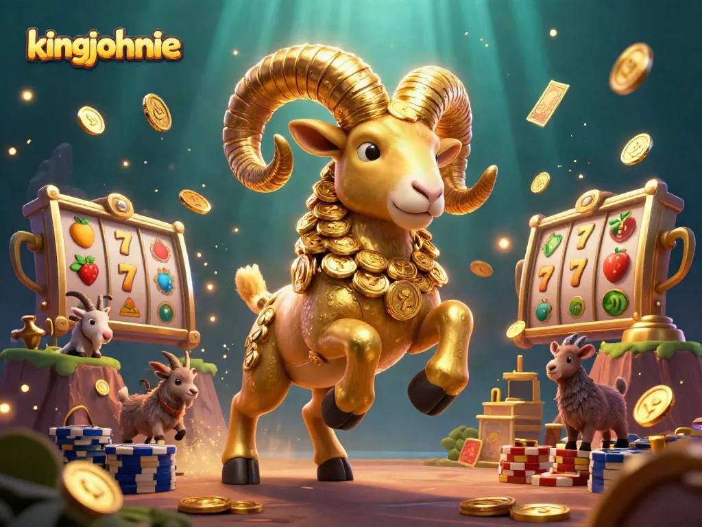Experience thrilling moments with kingjohnnie at a vibrant slot machine, showcasing exciting game elements.